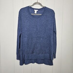H&M Lightwieght Women's Sweater Medium Soft‎ Blue